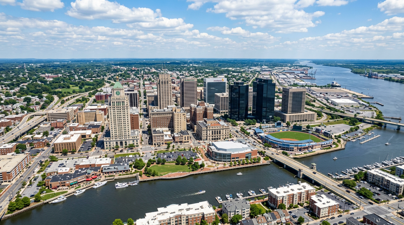 Wilmington, DE cityscape