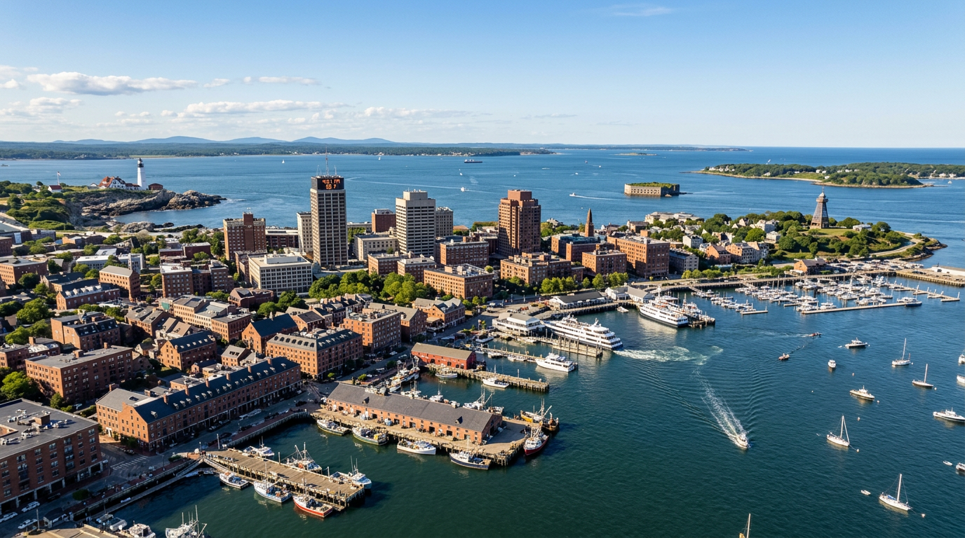 Portland, ME cityscape