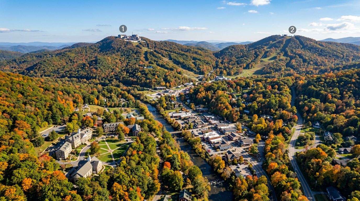 Banner Elk, NC cityscape