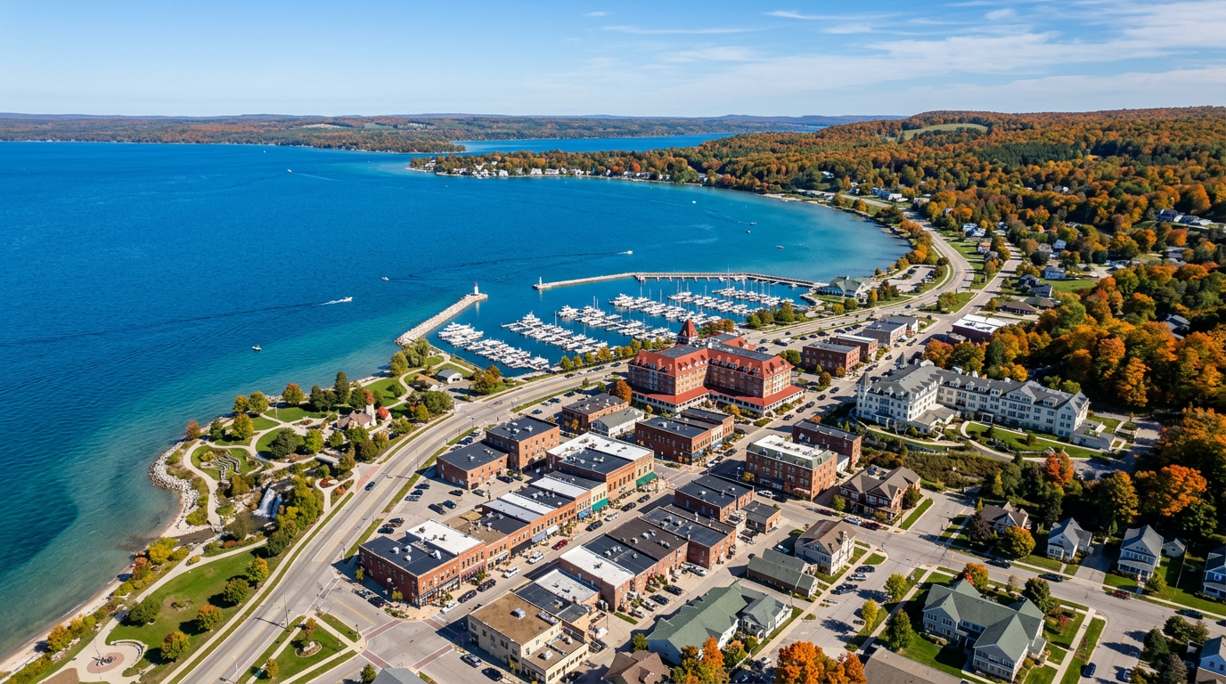 Short-term rental market in Petoskey, Michigan