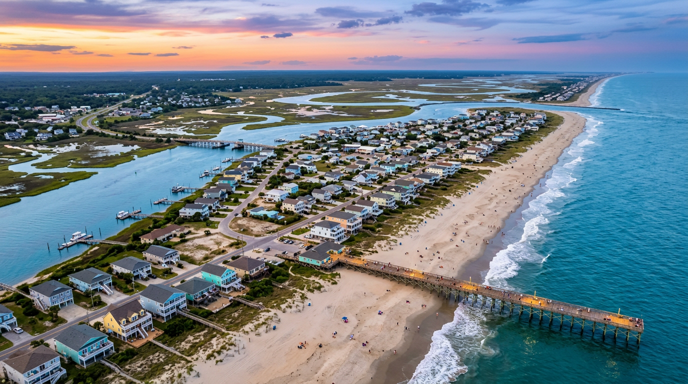 Short-term rental market in Sunset Beach, North Carolina