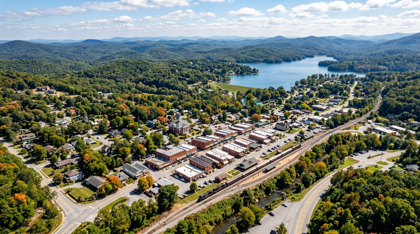 Short-term rental market in Blue Ridge, Georgia