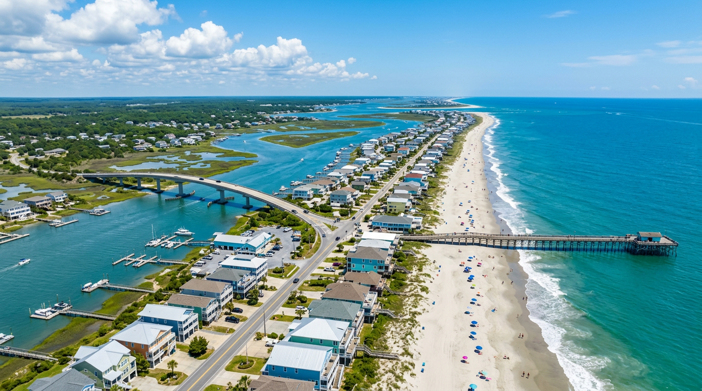 Ocean Isle Beach, NC cityscape