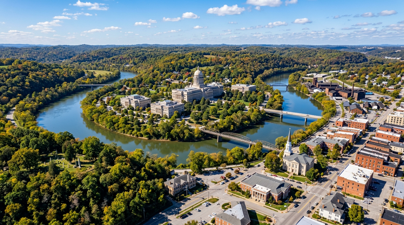 Frankfort, KY cityscape